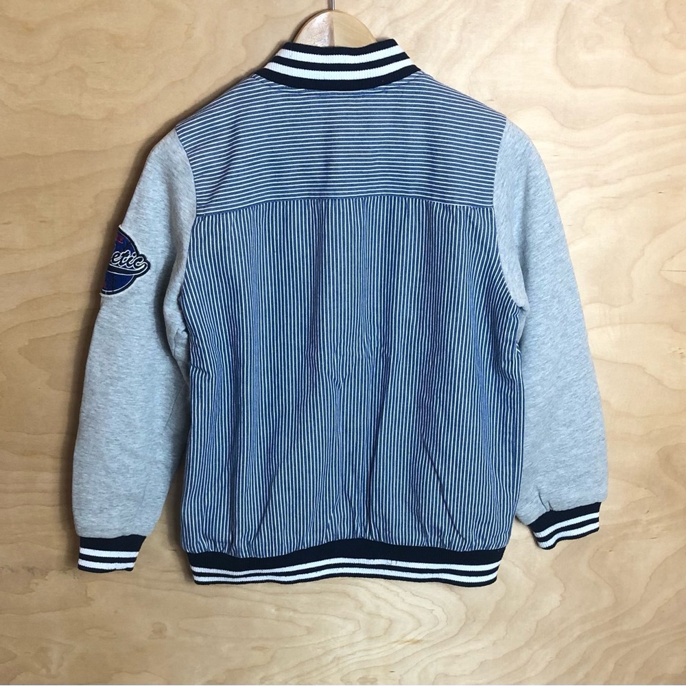 Patchwork Denim Jacket Cotton Pockets Juniors Sma… - image 2